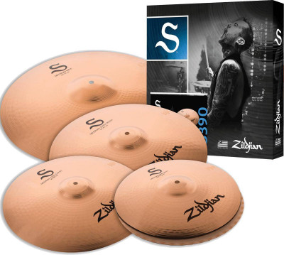 ZILDJIAN S390 S PERFORMER SETнабор тарелок (14` S Hi-Hat Pair, 16` S Medium Thin Crash, 18` S Medium Thin Crash, 20` Ride)