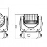 Голова вращения WASH INVOLIGHT LEDMH1210B, LED 12x 10 Вт RGBW, DMX-512