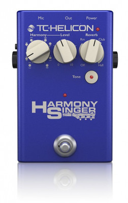 TC HELICON HARMONY SINGER 2 напольная вокальная педаль эффектов для поющих гитаристов