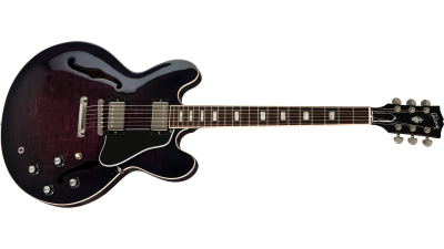 GIBSON 2019 ES-335 Figured Purple Burst гитара полуакустическая с кейсом