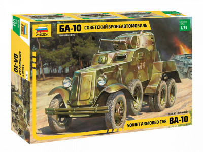 Советский бронеавтомобиль БА-10" 1/35