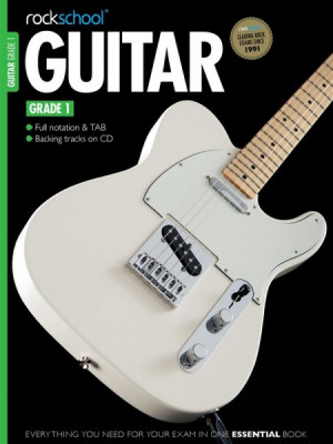 RSK051202 Rockschool Guitar Grade 1 (2012-2018) книга с нотами и аккордами