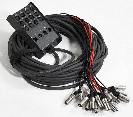 FORCE MSB-03/30 - мультикор (stage box) 12x4, 30 метров