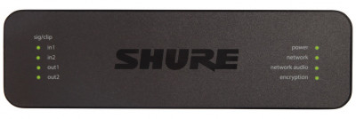 SHURE ANI22-BLOCK сетевой Dante™ аудиоинтерфейс, 2 аналоговых входа, 2 выхода, разъем евроблок