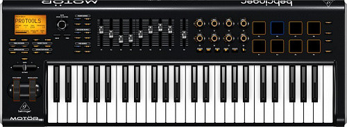 BEHRINGER MOTOR 49 - USB/MIDI клавиатура + контроллер, 49 клавиш