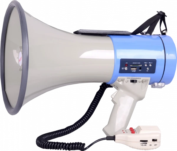 Мегафон SVS Audiotechnik MG-25 съёмный микрофон встроенный MP3 USB/SD модуль, рабочая дистанция до 800 м