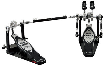 TAMA HP900RWN IRON COBRA DRUM PEDAL W/CASE двойная педаль для барабана в кейсе