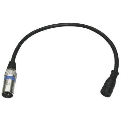 Involight BAR CABLE DMX IN переходник с влагозащищённого разъёма на XLR3 40 см