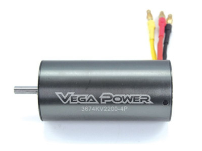 Бесколлекторный мотор 11T KV2370-5.0 Banana Plug