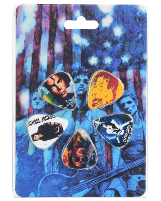 ROCKET MICHAEL JACKSON набор медиаторов 0,71 мм 100 шт. средняя жёсткость