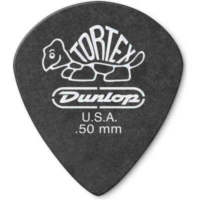 Медиаторы DUNLOP TORTEX PB JZ-12/PLYPK черные 0,5 мм