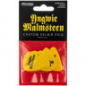 Комплект медиаторов DUNLOP YNGWIE MALMSTEEN YEL-6/PLYPK