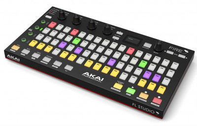 AKAI PRO FIRE (CONTROLLER ONLY) USB контроллер для FL Studio 64 Clip Launch без ПО