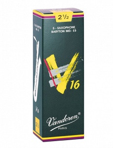 Vandoren Eb SR-7425 (№ 2-1/2) V16 трости для саксофона-баритон Eb (№ 2-1/2) 5 шт