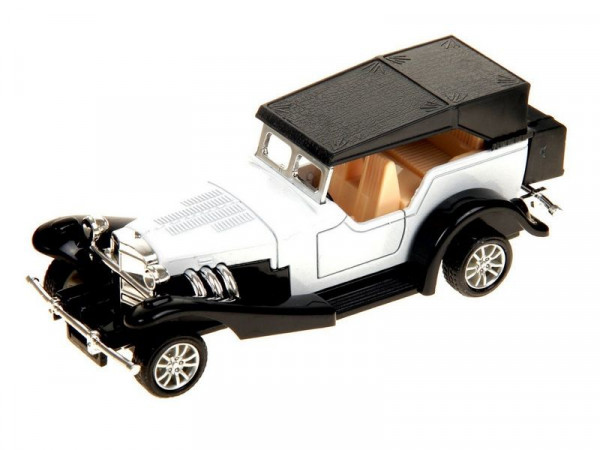 Машина Ideal 1:30-39 Ретромобиль "Old Times" белый