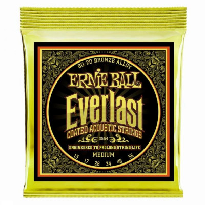 ERNIE BALL 2554 (13-56) струны для акустической гитары