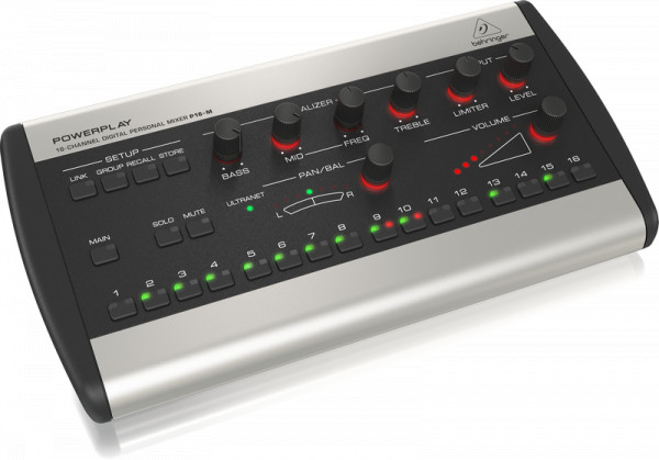 Цифровой стерео микшер Behringer P16-M Цифровой стерео микшер Behringer P16-M