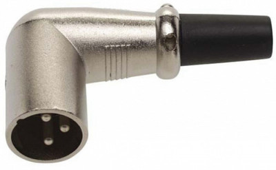 STAGG 928H-Соединитель угловой XLR M, 3 pins