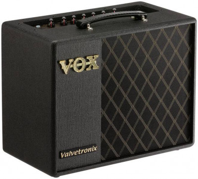 VOX VT20X Моделирующий комбик для электрогитары, 20 Вт, 1x8", ламповый преамп