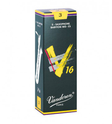 Vandoren Eb SR-743 (№ 3) V16 трости для саксофона-баритон Eb (№ 3) 5 шт