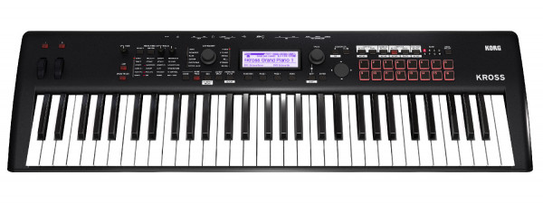 KORG KROSS2-61-MB рабочая станция, цвет черный