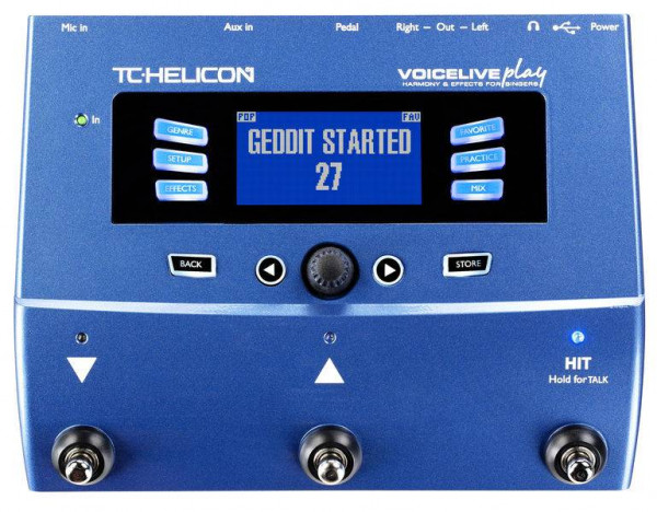 TC HELICON VOICELIVE PLAY напольный вокальный процессор эффектов