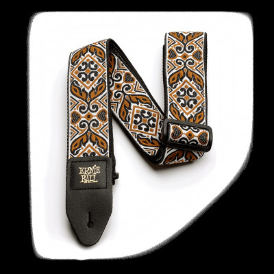 Ремень для гитары Ernie Ball P04161 с рисунком Tribal Brown