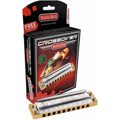 Hohner Marine Band Crossover F# губная гармошка диатоническая