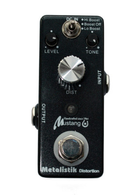 Mustang TC-11 гитарная педаль эффектов Metalistik Distortion