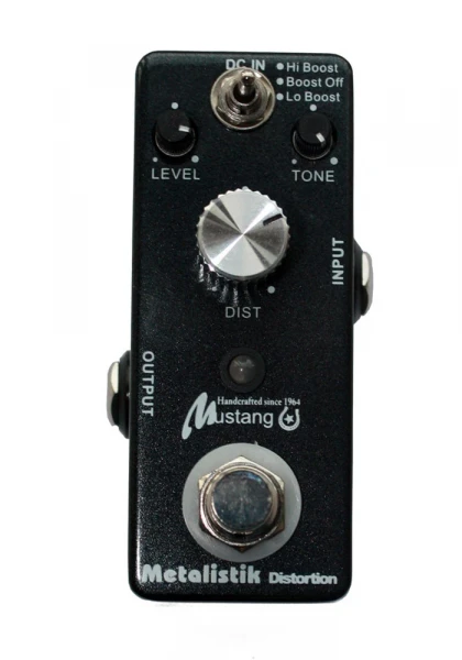 Mustang TC-11 гитарная педаль эффектов Metalistik Distortion