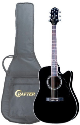 Crafter ED 75CEQ BK электроакустическая гитара