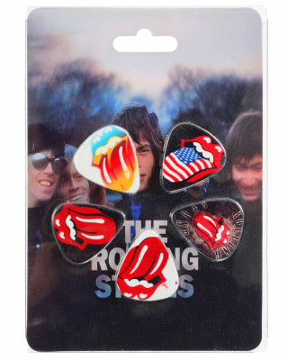 ROCKET ROLING STONES набор медиаторов 0,71 мм 5 шт. средняя жёсткость