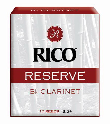 Трости для кларнета Bb Rico RCR10355 Reserve №3,5+ 10 шт