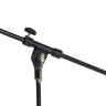 Микрофонная стойка журавль GEWA Mic Boom Stand Black Heavy черная