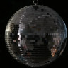 Mirror Ball-104 M-DC-BM диско-шар чёрный 10 см с мотором