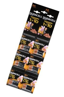 Батарейка DURACELL Original LR6 отрывной 2*6 BL12