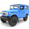 Радиоуправляемая машина WPL японский внедорожник FJ40 (голубая) 4WD 2.4G 1/16 KIT