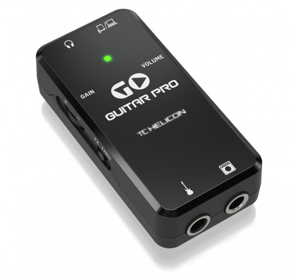 Аудиоинтерфейс TC Helicon GO GUITAR PRO для гитары портативный