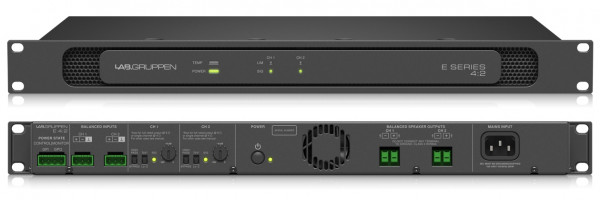 Усилитель мощности Lab.gruppen E4:2 2-канальный Усилитель мощности Lab.gruppen E4:2 2-канальный