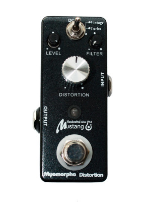 Mustang TC-13 гитарная педаль эффектов Myomorpha Distortion