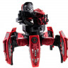 Р/У боевой робот-паук Space Warrior, лазер, диски, красный, Ni-Mh и З/У, 2.4G
