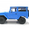 Радиоуправляемая машина WPL японский внедорожник FJ40 (голубая) 4WD 2.4G 1/16 RTR