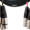Мультикор Cordial CML 8-0 FM 3 C 8xXLR female/8xXLR male, 3м