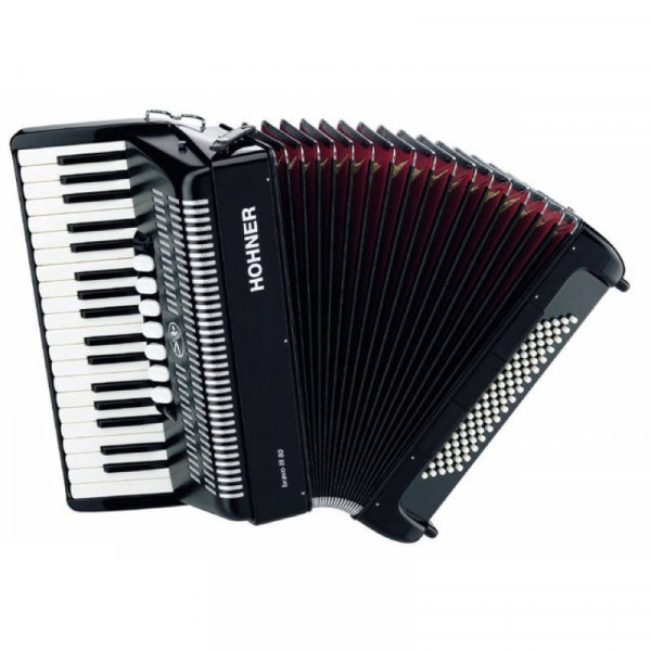 HOHNER Bravo III 80 black аккордеон 7/8