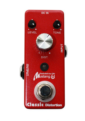 Mustang TC-15 гитарная педаль эффектов Classic Distortion