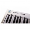 MIDI клавиатура Axelvox KEY49j White, 49 клавиш белого цвета