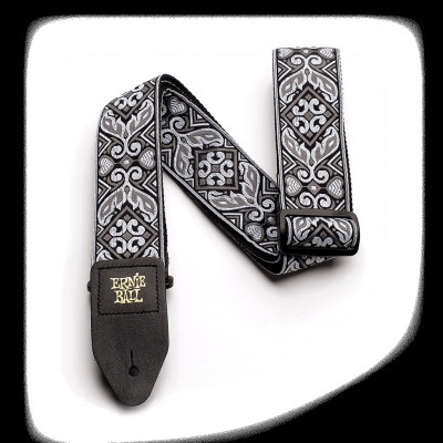 Ремень для гитары Ernie Ball P04166 с рисунком Tribal Silver