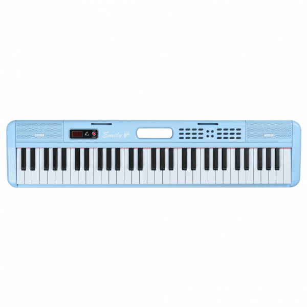 Синтезатор EMILY PIANO EK-7 BL USB+Bluetooth+MIDI, USB+Bluetooth+MIDI, клавиатура - 61 кл. , размер клавиш - полный (фортепианного типа), звуковой процессор, полифония - 64 голоса, количество тембров - 900, количество ритмов - 700, эффекты - эквалайзер Vo