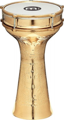 MEINL  HE-215 COPPER DARBUKA BRASS-PLATED HAND-HAMMERED дарбука