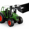 Радиоуправляемый сельскохозяйственный трактор с погрузчиком Double Eagle 1:16 2.4G RTR
